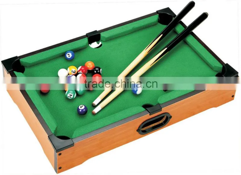 Wholesale indoor game pool table billiard table with lights