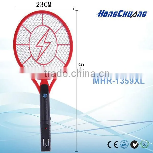 MHR-1359XL rechargable nickel-cadmium battery mosquito swatter for insect control