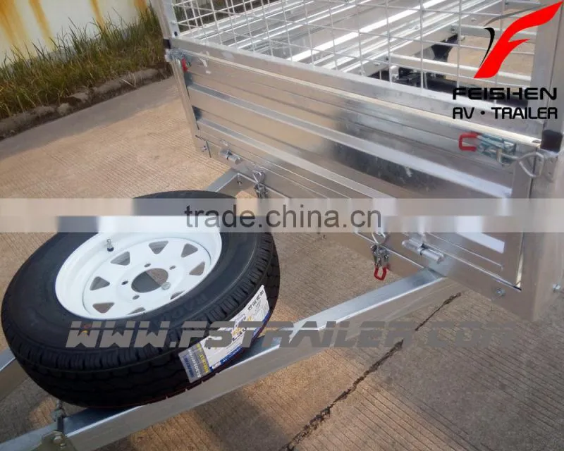 Cage trailer/box trailer/car trailer/6X4/7X4/8X4/8X5