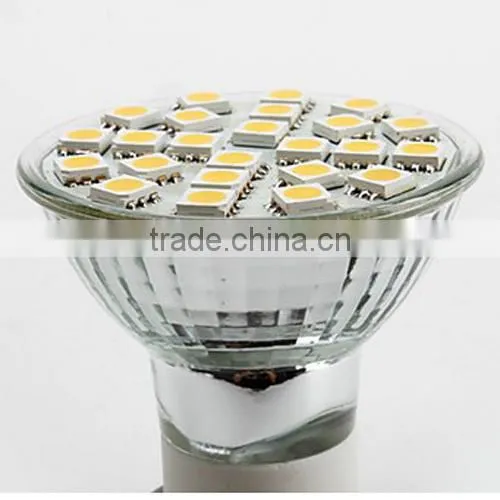Factory price! hot sales 5W dimmable 5050 smd led lumen gu10
