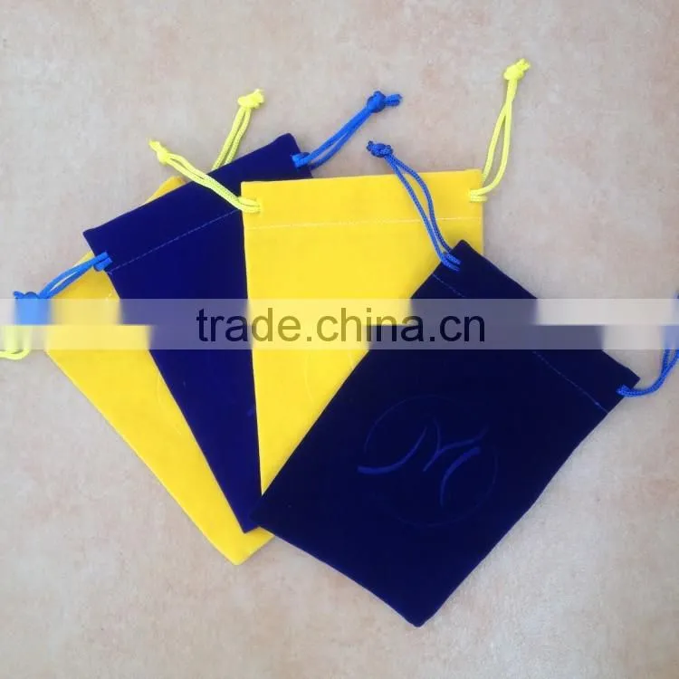 Oct new Jewelry Display Pouch with white silk-screen printing