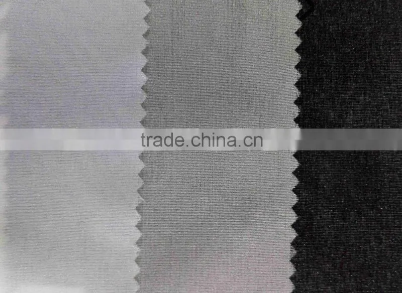 30DPlain/Twill Woven fusible Interlining,lightweight interlining For Garment spring summer dress interlining