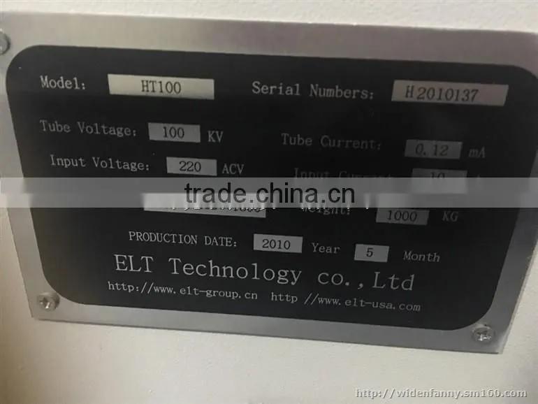 China offer best prce X-ray testing machine ELT original