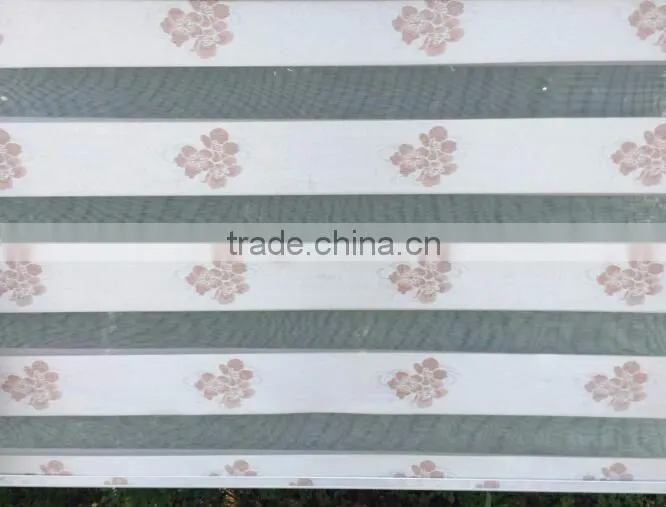 Printing high quality NEW STYLE Horizontal ZEBRA BLINDS FABRIC