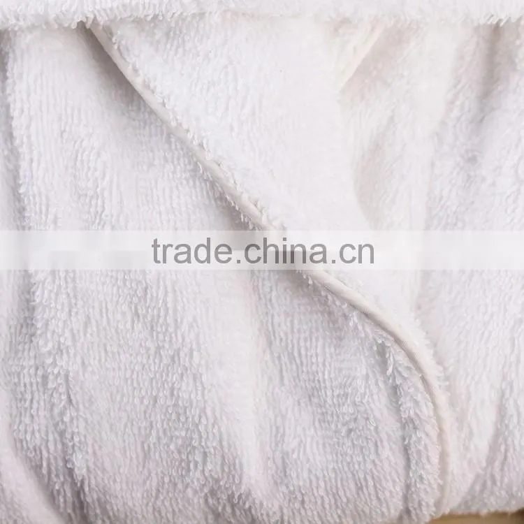 white design your own bathrobes terry cotton for hotel use