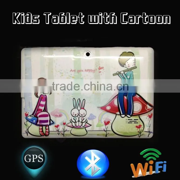 7 Inch Dual Core Android 4.4 Kids Tablet PC with Bluetooth GPS and WIFI