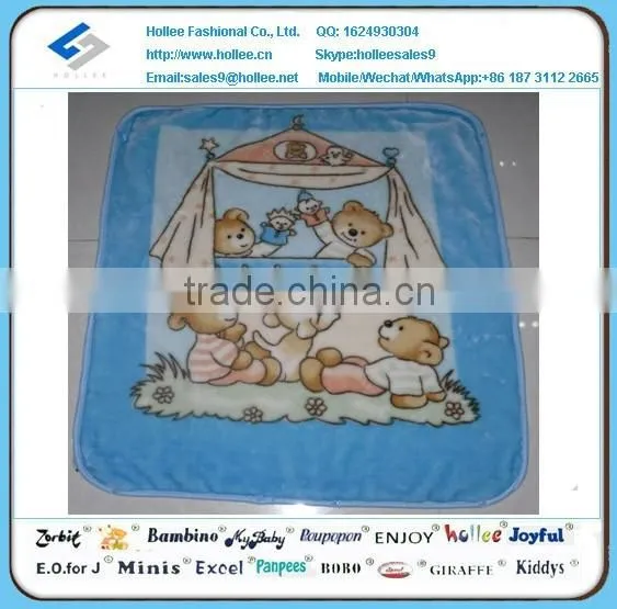 BC1088 America colon panama baby blanket fleece