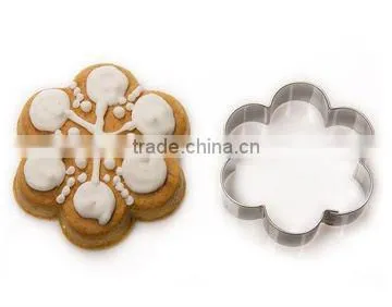 100% food grade different shapes stainless steel cookie cutter