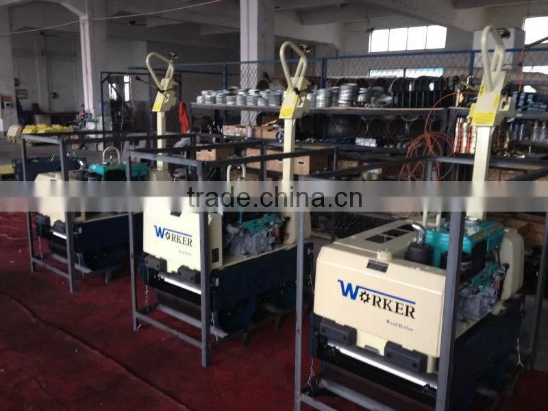 WKR850 walk behind roller Japanese hydraulic pump water cooled diesel engine