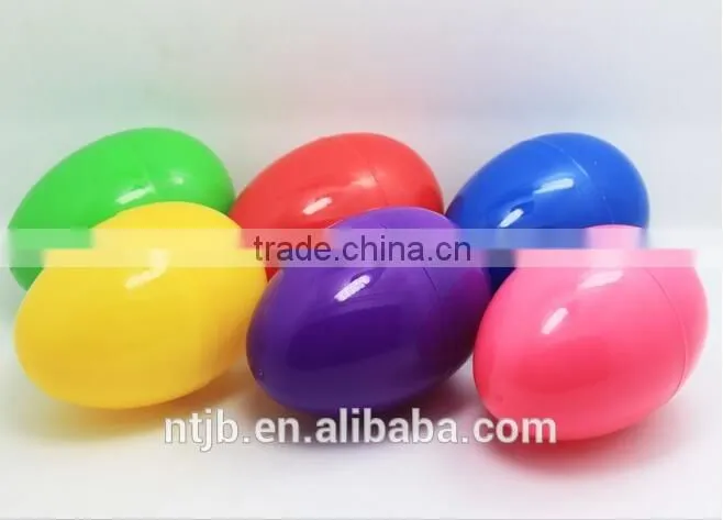 wholesale colorful plastic eggs Different sizes easter eggs Festival eggs