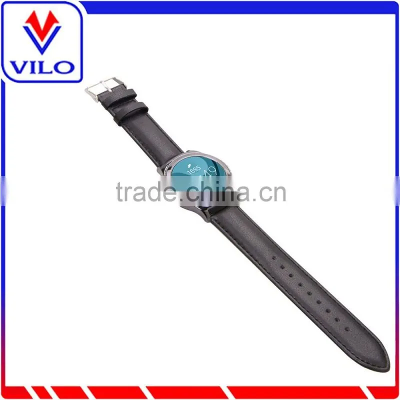 Genuine leather watch strap band waterproof leather watch strap for Samsung