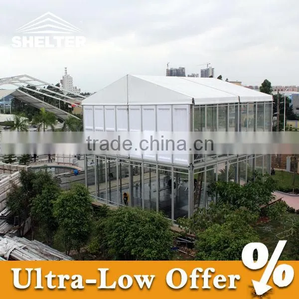 VIP Double-layer Tent with ABS wall and glasswall