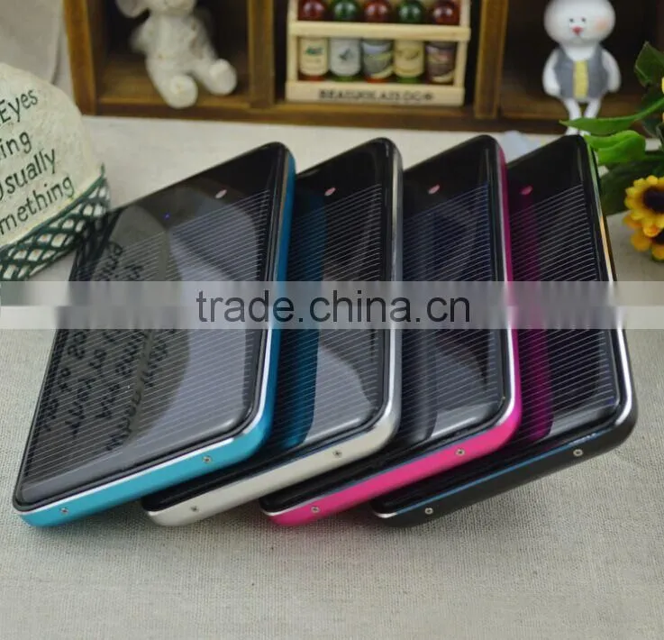 hot selling easy portable solar power bank