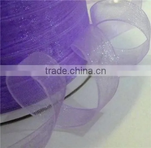 High Quality Nylon Organza Ribbon for Wedding Decoration