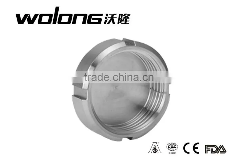 DIN11851 Blank Liner Stainless Steel Casting Pipe Fittings Sanitary Union