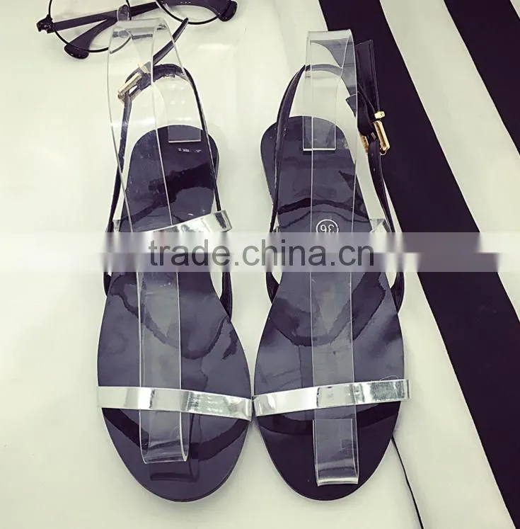2016 summer new casual Roman thong flat women sandals