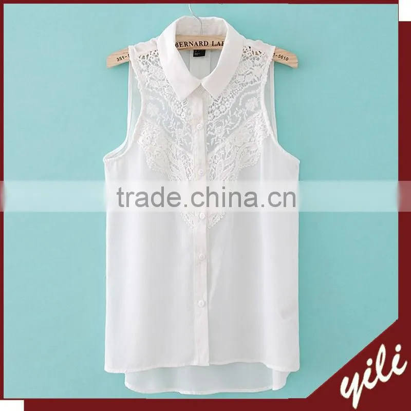 Hot design model vests for ladies