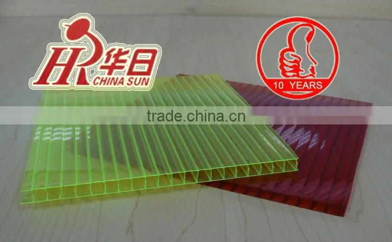 Mainly produced by PC/PET/PMMA/PP. English is sunlight, called hollow Board, PC polycarbonate Panel with polycarbonate as raw ma