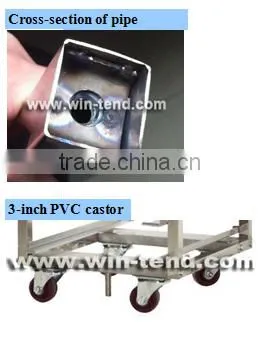 Stainless Steel Rack Oven Trolley Cart