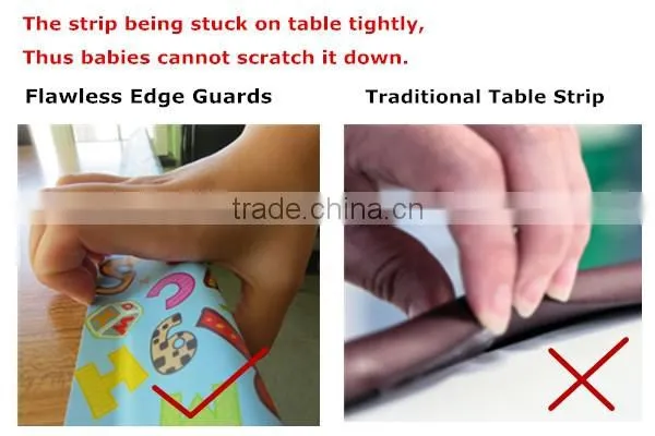 2016 newest NBR material protection cover furniture edge bumper strip safe cover for table dege