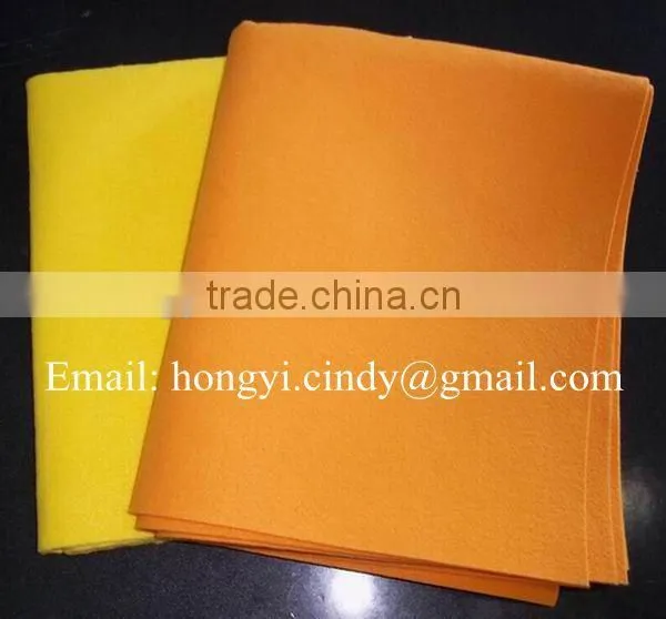 50x70cm needle punched germany nonwoven car wash cloth, car washing cloth