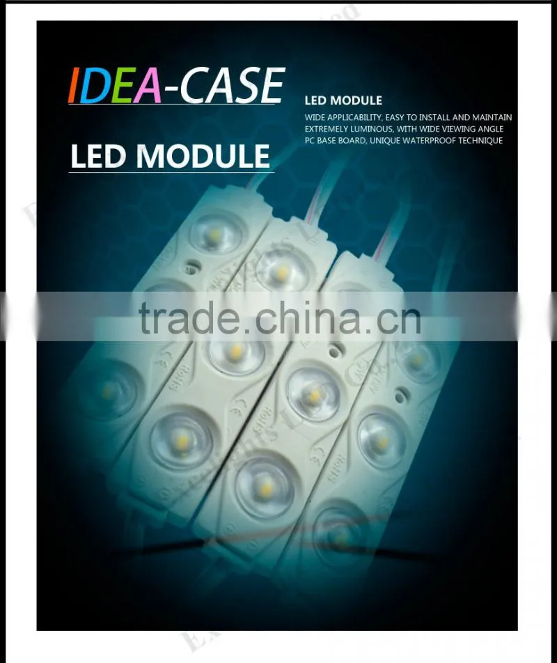 China factory directly sales CE RoHS approval 5050/2835 SMD Samsung Injection Module LED