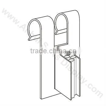 plastic display card holder