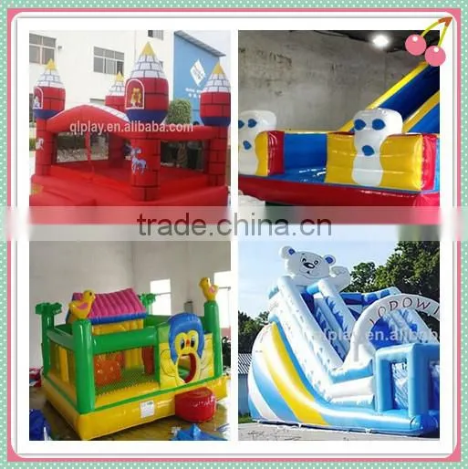 2016 Commercial kids inflatable trampoline Children Funny Park