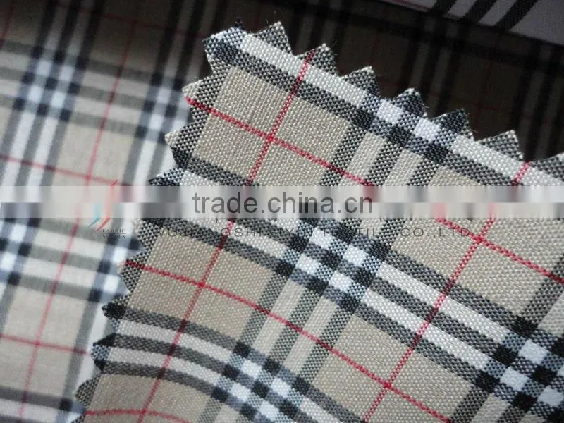 Yarn Dyed Check Shirting Fabric