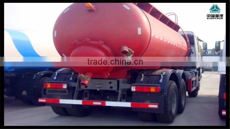 4X2 SinoTruk Sewage Suction Tank