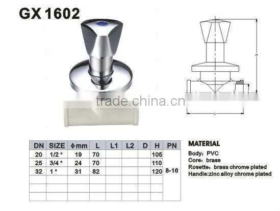 plastic stop Valve