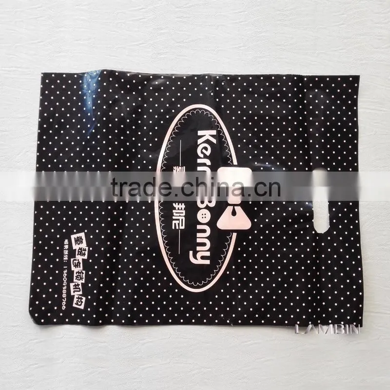 Plastic bag factory supply small packaging bag for children's cartoon clothing
