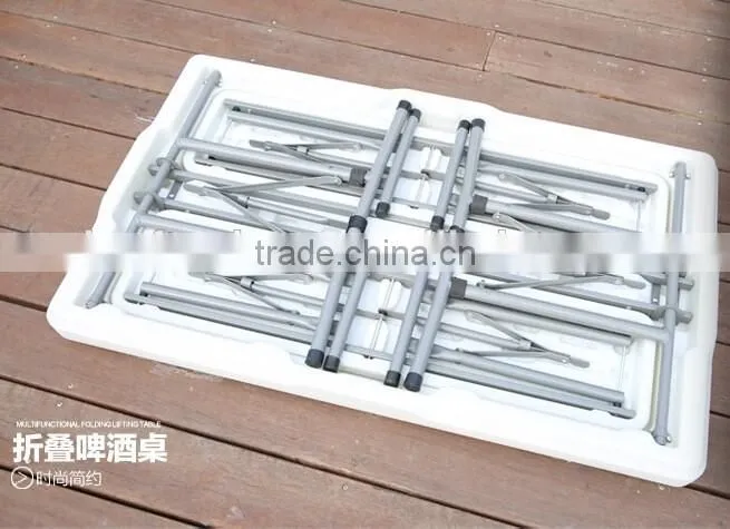 Plastic folding bench for 2 perrson used