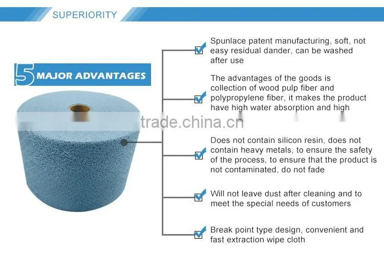 Deep cleaning wood pulp spunlace nonwoven fabric hangzhou