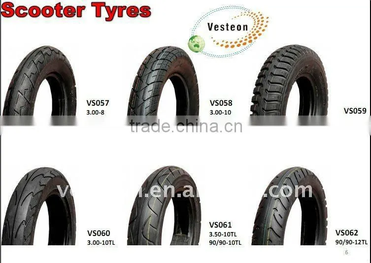 super sport motorcycle tyre and inner tube 3.00-17 8PR