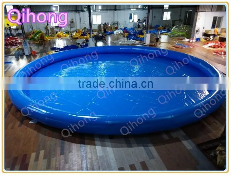 Factory price and good quality inflatable swimming pool for kids/ square inflatable pool/ portable swimming pool for sale