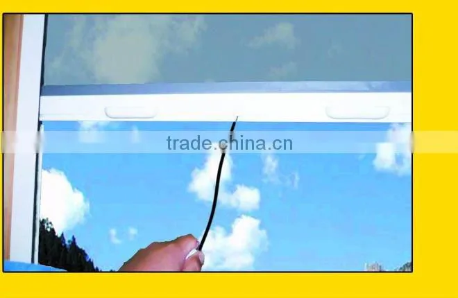 fly single hung roll up screen window