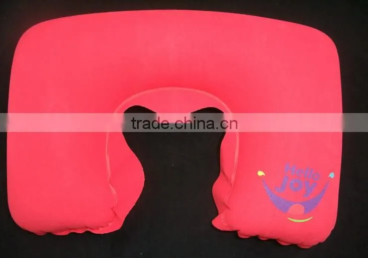 Customized U Shape Air Inflatable Neck Pillow