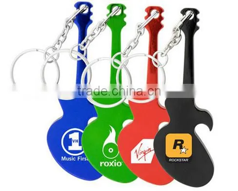 promotional metal gift custom bottle opener keychain for key design