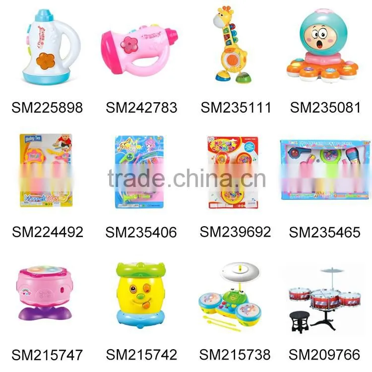 B/O educational electric musical plastic toy saxophone