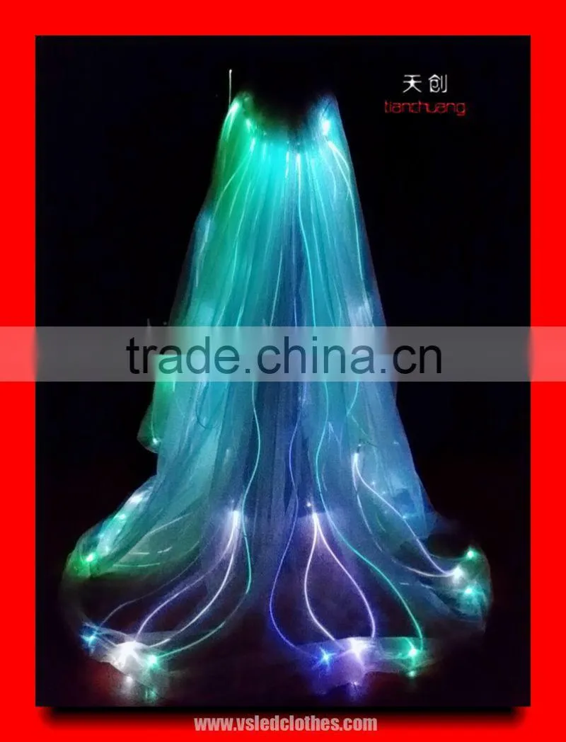 RF Remote LED flowing Isis Wings
