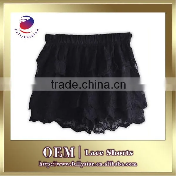 Women's sexy lace skirts pants