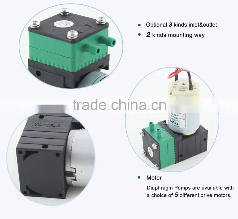 TM30A-B 6v 12v 24v dc diaphragm compressor air pump