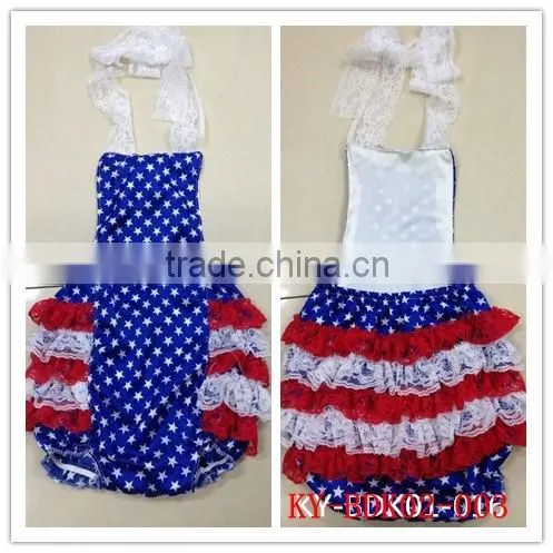 wholesale2016 new Fashion New Romper children colthes black and green mermaid baby girls romper