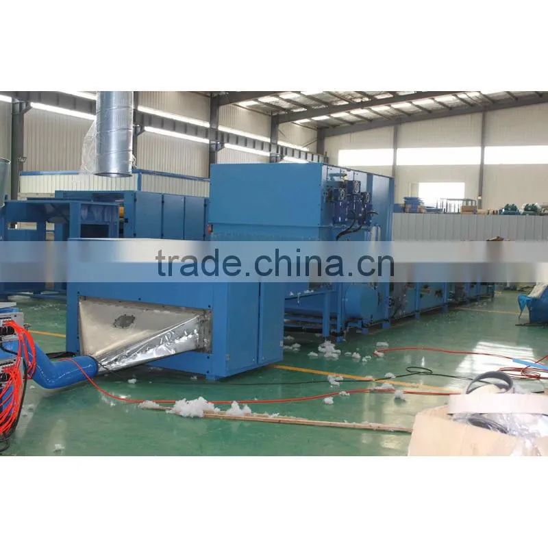 qingdao elastic ball fiber machine with CE certification