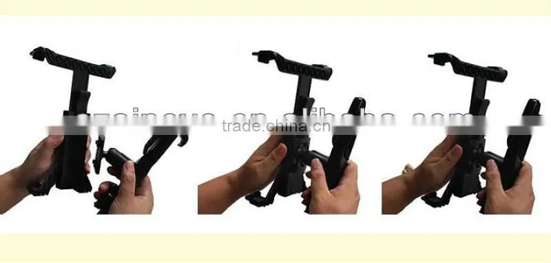 2016 hot selling car back holder for 7 inch tablet pc car mount tablet