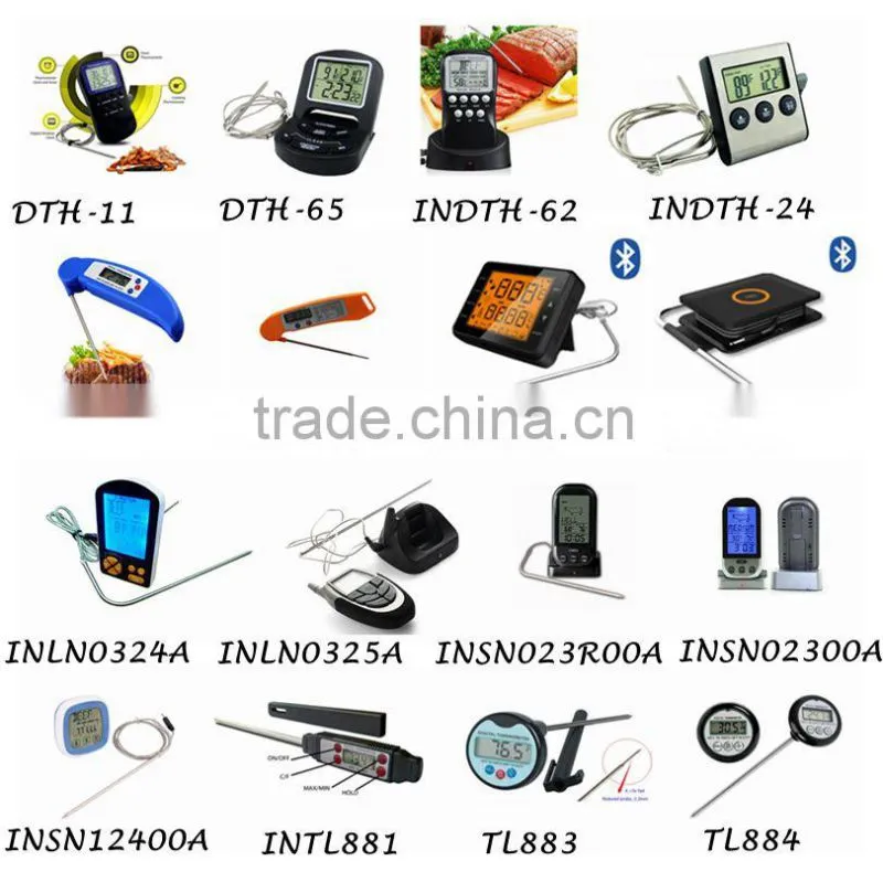 Wireless Meat Thermometer Digital Thermometer Food Thermometer