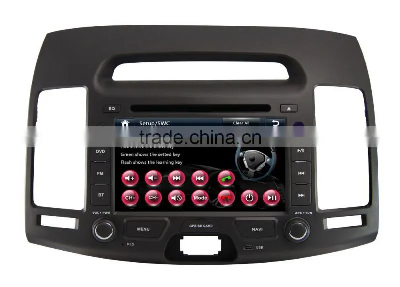 for Hyundai Elantra car stereo with touch screen stereos audio type player multimedia navigator