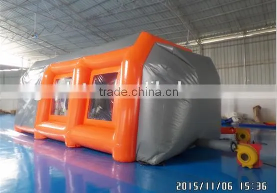 Customized inflatable painting booth, used inflatable spray booth for sale