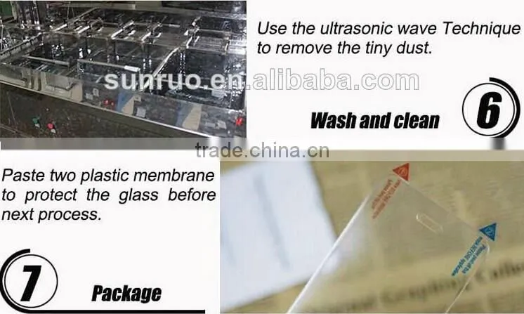 9H Anti-scratch waterproof explosion-proof premium tempered glass screen protector For Sony Z2/Z3/Z4